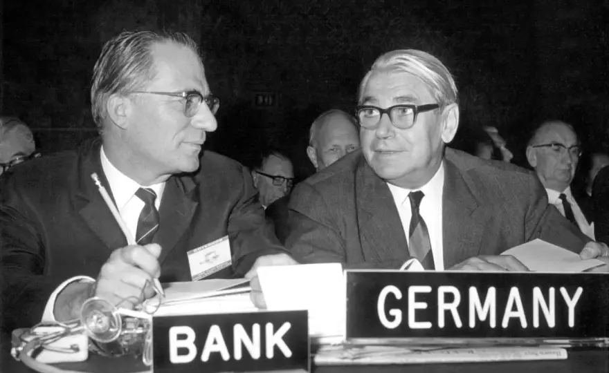 Karl Blessing - der umstrittene Weg an die Spitze der Bundesbank